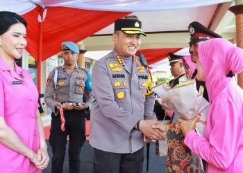 Kapolresta Banyuwangi Pimpin Wisuda Purnabakti dengan Khidmat
