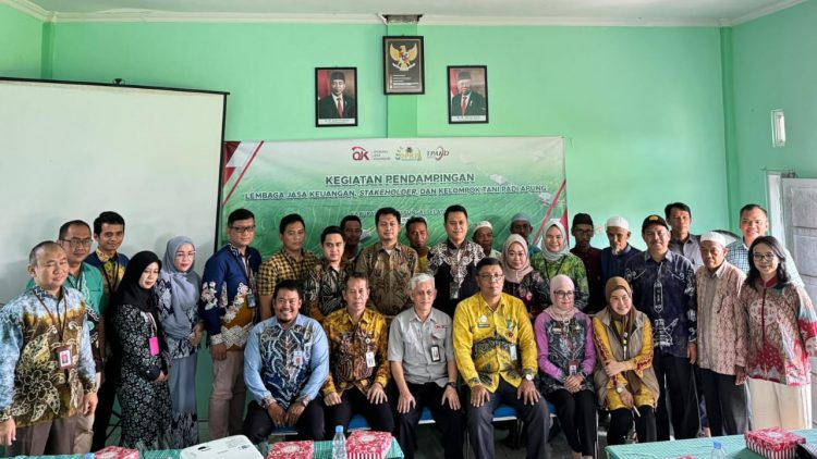 Dorong Pertumbuhan Ekonomi Daerah, OJK Kalsel Berikan Pendampingan Kelompok Tani Padi Apung Di Hulu Sungai Selatan