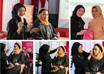 Glow Up bersama Make Over: Pertemuan Rutin DWP di Lapas Banjarmasin Diselenggarakan dengan Tutorial Make Up