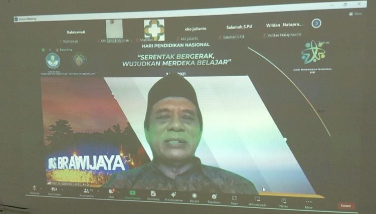 Sebaiknya Membentuk Generasi Peneliti Sejak Sekolah Menengah Atas Menurut Prof. Ir. Sukoso, M.Sc, P.hd, Guru Besar Universitas Brawijaya Malang