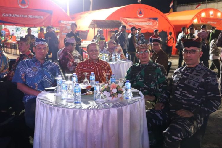 Dandim 0825/Banyuwangi Hadiri Gala Dinner Gelar Peralatan Penanggulangan Bencana