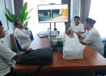 Silaturahmi Rektor UNUKASE dengan Rektor Universitas Borneo Lestari (UNBL)