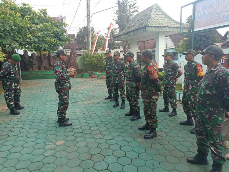 Koramil Gambiran Siap Amankan International Tour De Banyuwangi Ijen 2024