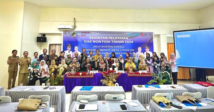 Tingkatkan Kemampuan Perkoperasian, Petugas Lapas Narkotika Karang Intan Ikuti Diklat Akuntansi Koperasi