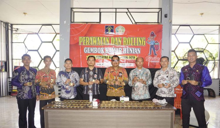 Langkah Preventif Mencegah Gangguan Kamtib, Lapas Narkotika Karang Intan Lakukan Rotasi Kunci Gembok