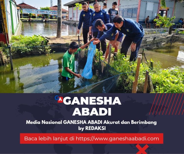 10.000 Bibit Ikan Lele Ditebar di Kolam SAE Lapas Banjarmasin