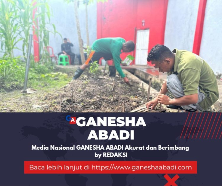 Mandiri dan Berkarya, WBP Aktif dan Produktif Bercocok Tanam di Area Kebun Lapas Banjarmasin