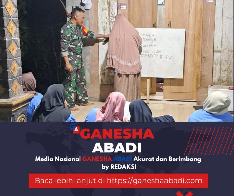 Serda Gustiawan, Babinsa Kalipuro, Berperan Aktif dalam Program Literasi Masyarakat