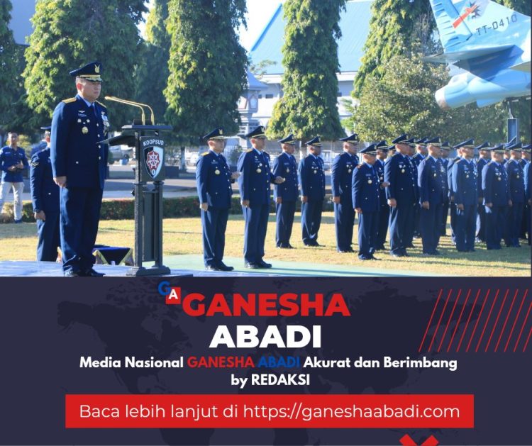 Danlanud Sultan Hasanuddin Hadiri Upacara Peringatan Hari Bakti Ke-77 TNI AU di Makopsud II