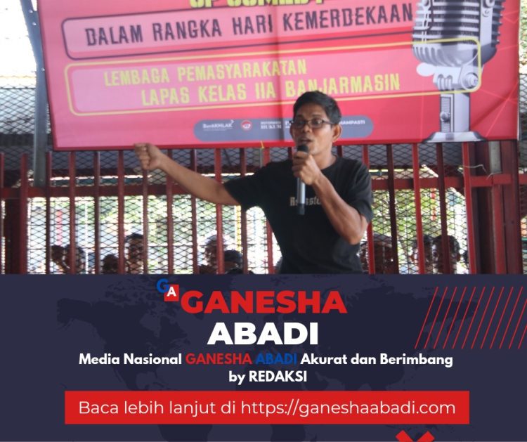 Stand Up Comedy Lapas Banjarmasin Semarakkan Hari Pengayoman Ke-79 Tahun 2024