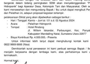 Kontroversi Pelatihan Life Skill di Panyabungan Madina: Hanya Satu Hari, Dana Desa Dipertanyakan