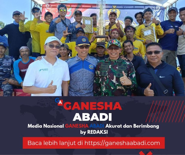 Lomba Perahu Layar Tradisional Meriahkan HUT ke-53 Lanal Banyuwangi