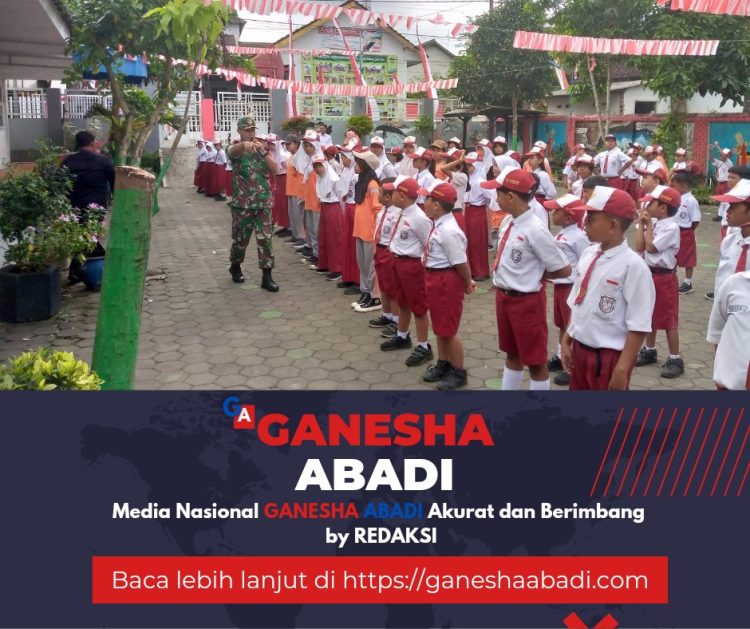 Babinsa Glenmore Berikan Pelatihan Baris Berbaris