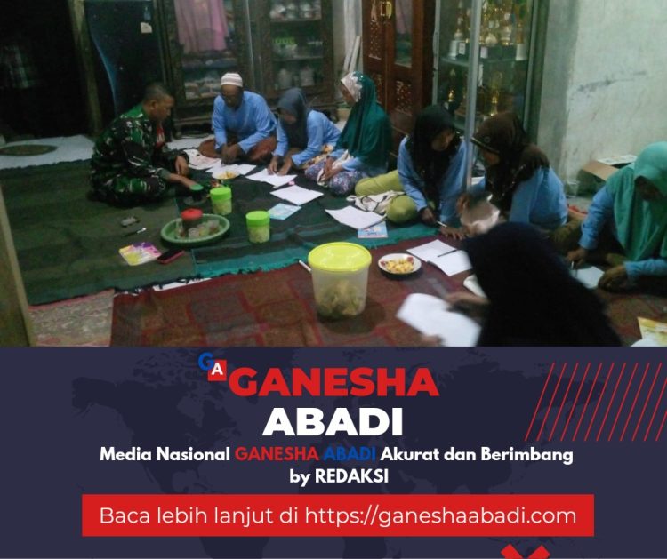 Babinsa Koramil Kota Serda Nur Rendra Tak Henti Mengajar Upaya Turunkan Angka Buta Huruf