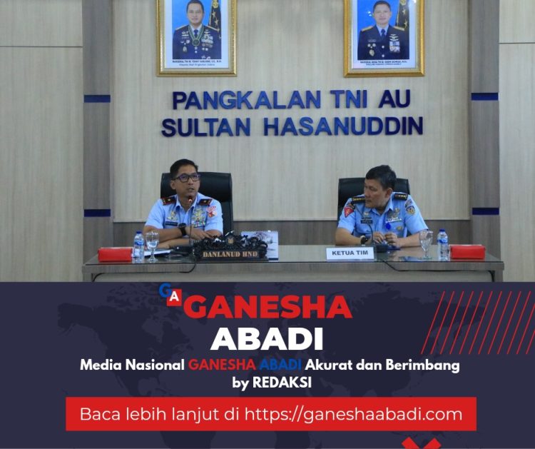 Entry Briefing Audit Kinerja Itjenau di Lanud Sultan Hasanuddin