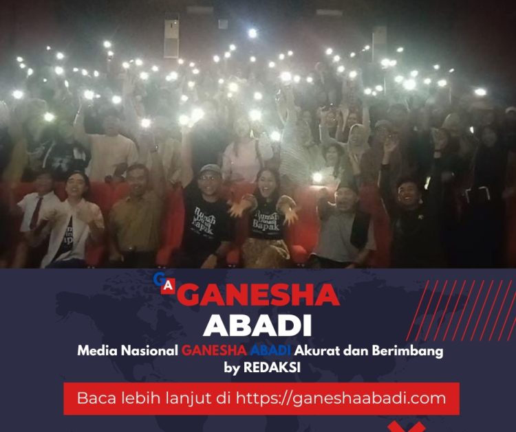 Ratusan Warga Banyuwangi Antusias Nobar Film “RUMAH DINAS BAPAK” di NSC