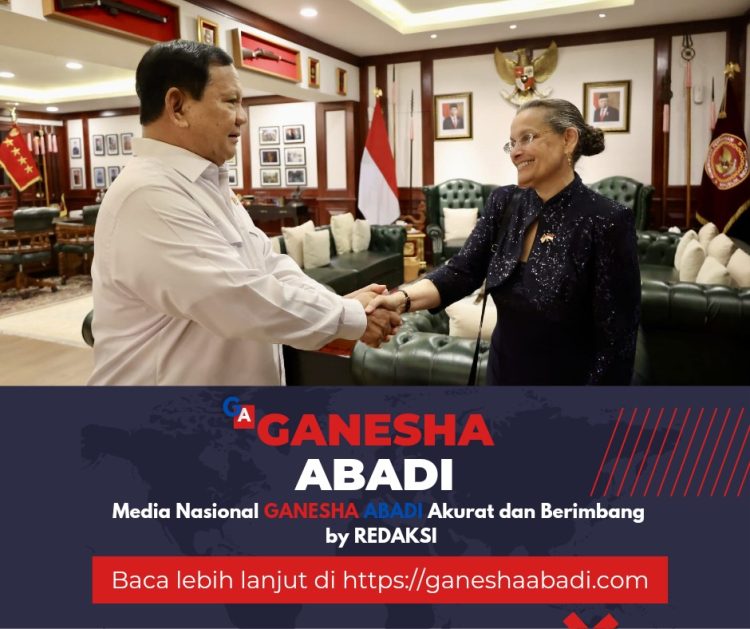 Menhan Prabowo Terima Kunjungan Dubes AS di Kemhan