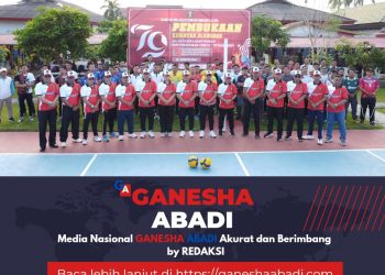 Semarak Hari Pengayoman Ke-79: Kemenkumham Kalsel Gelar Turnamen Bola Volly di Lapas Banjarmasin