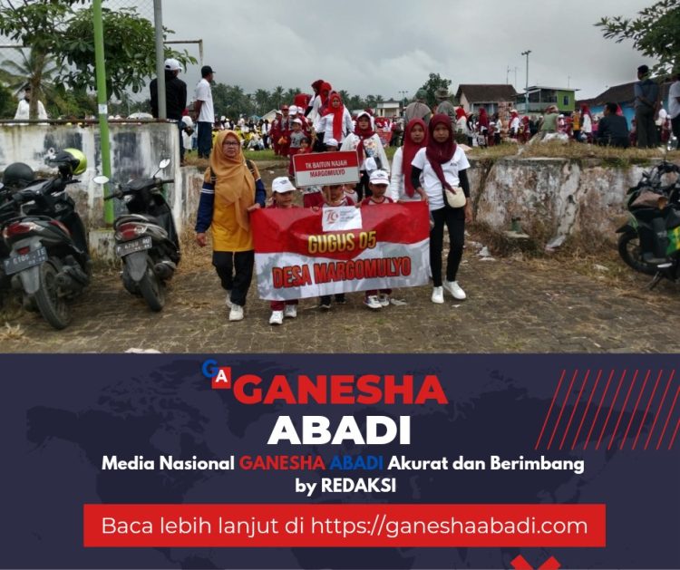 Danramil Glenmore Lepas Ribuan Peserta Jalan Sehat PAUD/TK untuk Peringati HUT RI ke-79 di Banyuwangi