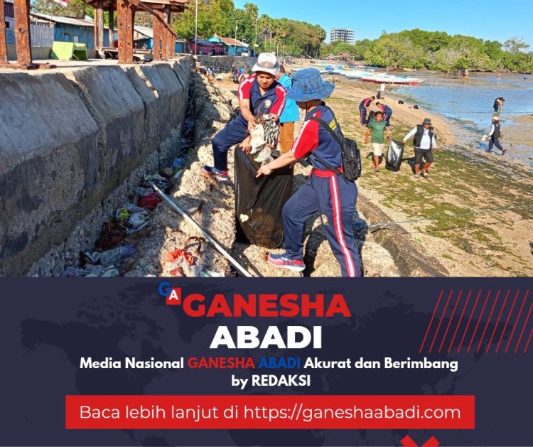 Bakamla RI Clean Up Pesisir Pantai Nelayan di Oesapa Kupang