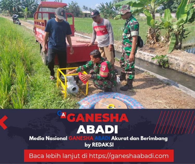 Pendampingan Babinsa Desa Gambor: Solusi Pompanisasi Bantu Atasi Kekeringan