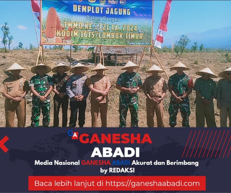 Wujudkan Kemanunggalan TNI dengan Petani: TNI Launching Pupuk Organik Cair Berbahan Rumput Laut dan Bangun Metode Tani Lestari