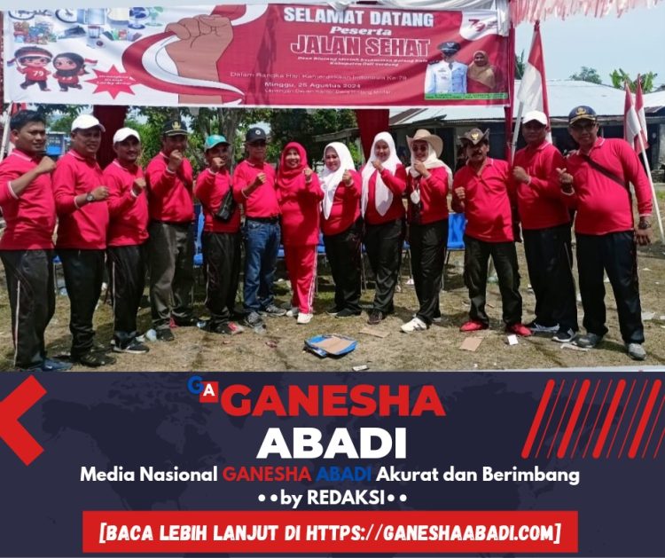 Warga Desa Bintang Meriah Semangat Memeriahkan HUT Republik Indonesia ke-79