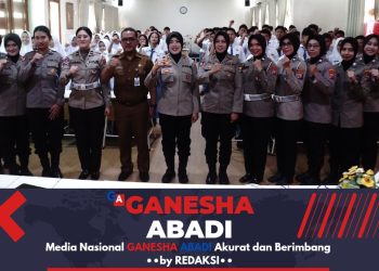 Polwan Polresta Sidoarjo Goes to School di SMA Negeri 1 Sidoarjo