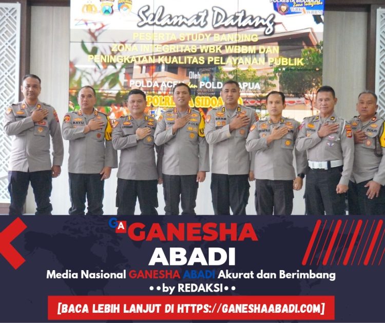 Polda Aceh dan Polda Papua Study Banding Pelayanan Publik Polresta Sidoarjo