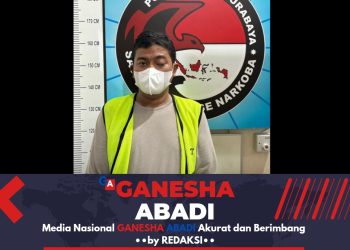 Polrestabes Surabaya Amankan Tersangka Penyalahgunaan Narkotika Jenis Sabu