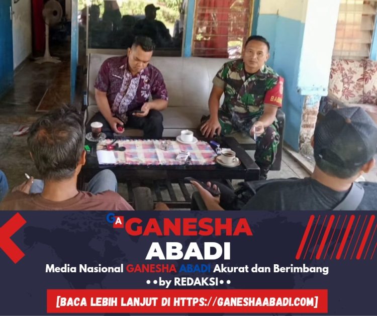 Pererat Silaturahmi Dengan Warga Binaan, Babinsa Laksanakan Giat Komsos