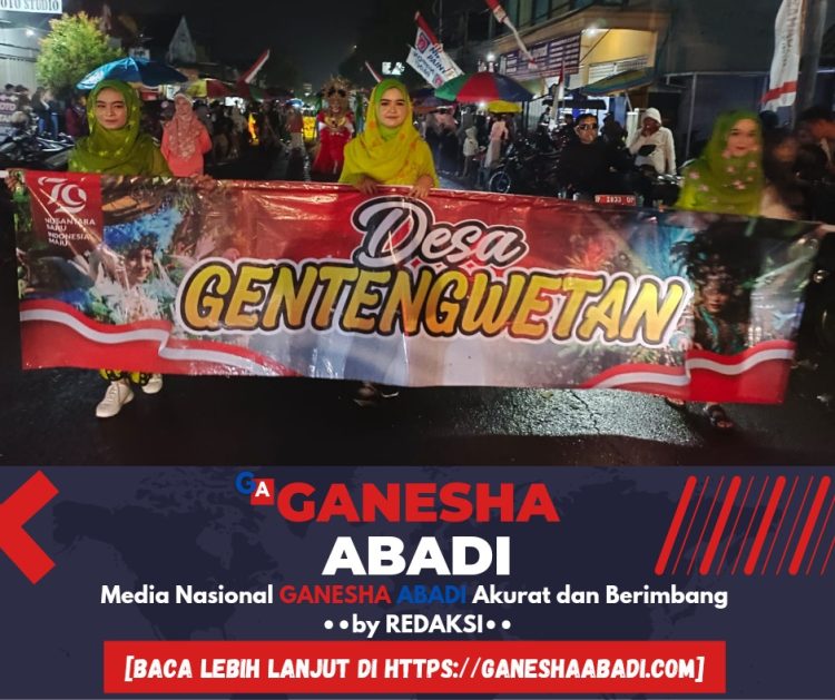 Pawai Budaya HUT RI ke-79 di Genteng Banyuwangi: Keunikan Kostum Gugus Genteng Wetan