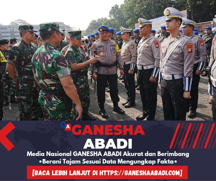 Apel Gelar Pasukan Gabungan TNI-Polri untuk Operasi ISF dan Tribrata Jaya 2024