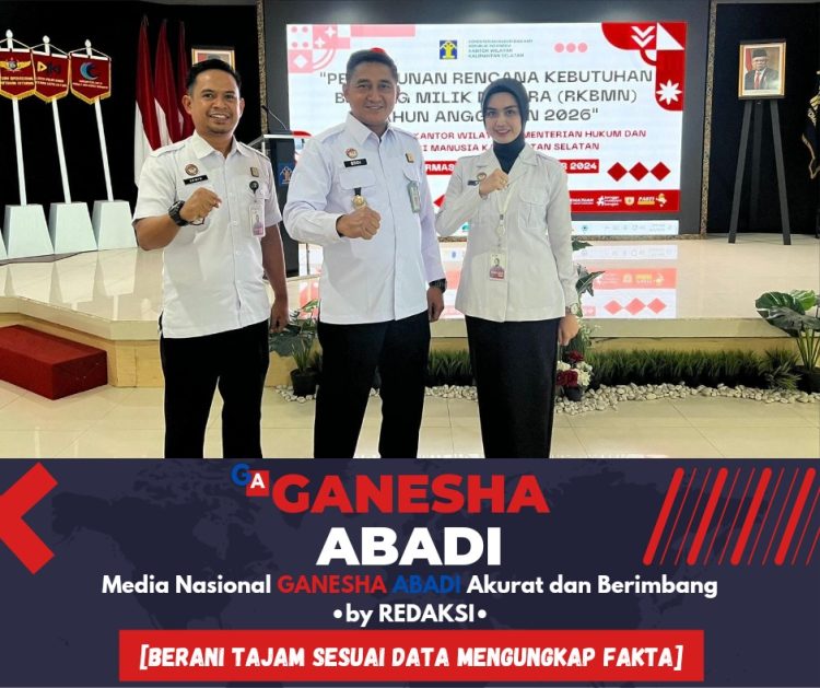 Kalapas Narkotika Karang Intan Hadiri Pembukaan RKBMN 2026 Kanwil Kalsel