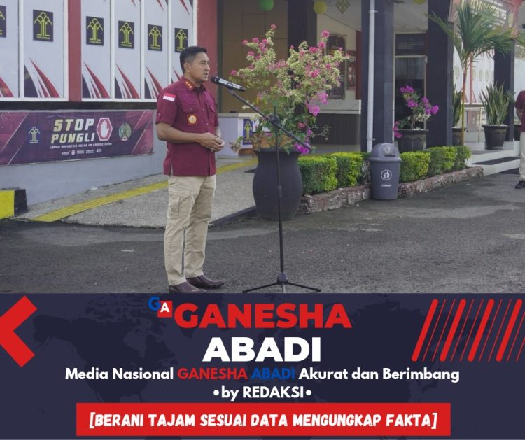 Pimpin Apel Pagi, Kalapas Narkotika Karang Intan Sampaikan Berbagai Hal Penting