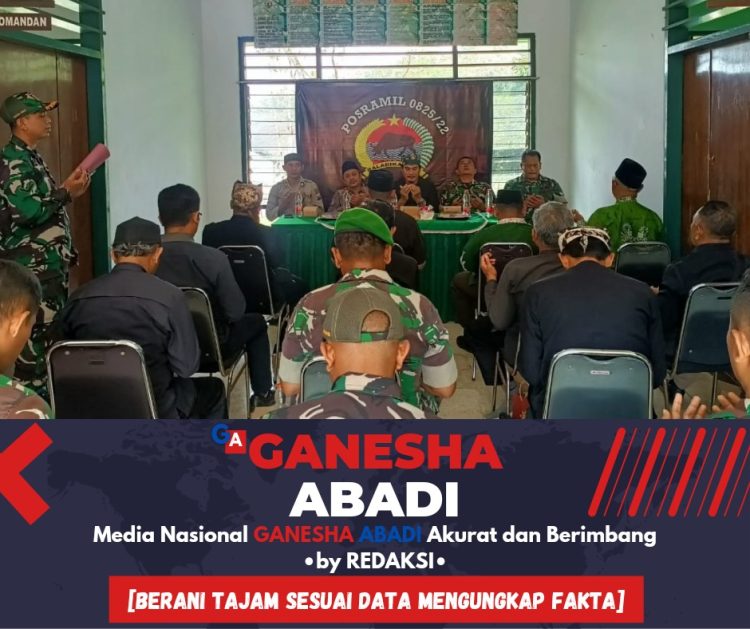 Pergantian Jabatan Danposramil 0825/22 Licin Banyuwangi