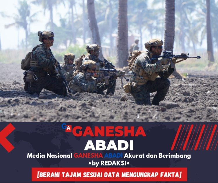 Pendaratan Pasukan Gabungan Multinasional Tandai Operasi Amfibi Di Pantai Banongan