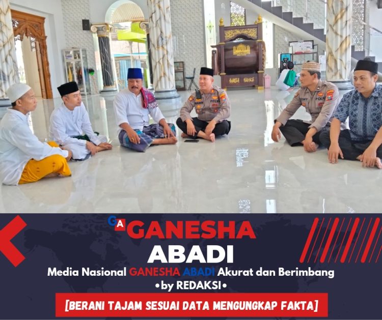Polresta Banyuwangi Gelar Jumat Curhat di Masjid Baiturrohman