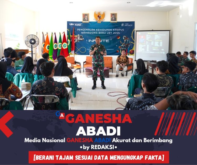 Dandim Boyolali Beri Materi Wasbang Mahasiswa UBY