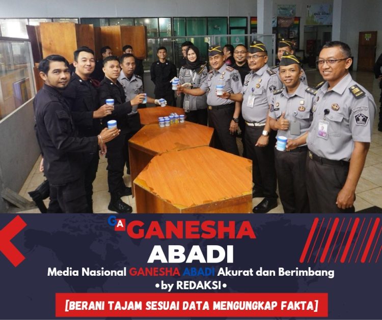 Kalapas Narkotika Karang Intan Berikan Penguatan Tusi dan Komitmen Deteksi Dini Penyalahgunaan Narkoba dan Tes Urin Petugas