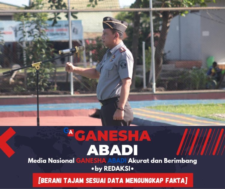 Awali Pagi, Kalapas Banjarmasin Pimpin Apel Pagi