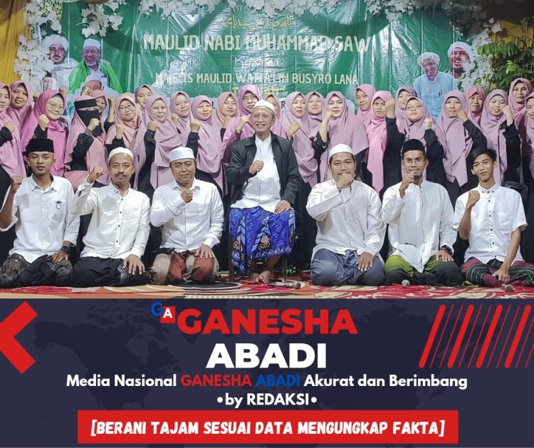 Paguyuban Sekolah Al Faraby Turen Malang Semangat Menyelenggarakan Maulid Nabi Muhammad SAW