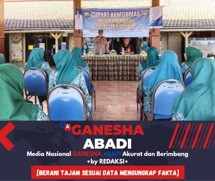 Polsek Krembung Ajak Masyarakat Jadi Polisi Bagi Diri Sendiri