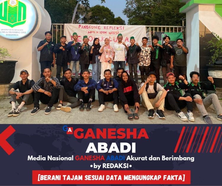 HMI UINSI Gelar Aksi “September Hitam” di Depan Kampus