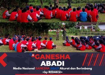 Babinsa 0825-16 Latih PBB Siswa SMPN 3 Glenmore