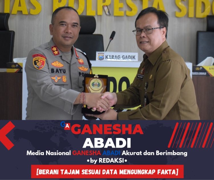 Visitasi Kepemimpinan Nasional Pusdikmin Lemdiklat Polri di Polresta Sidoarjo