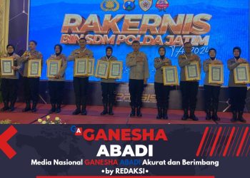 Bagian SDM Polresta Sidoarjo Raih Terbaik Laporan Siap Semeru