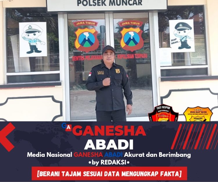 PW FRN Banyuwangi Kunjungi Polsek Muncar untuk Lawan Berita Hoaks