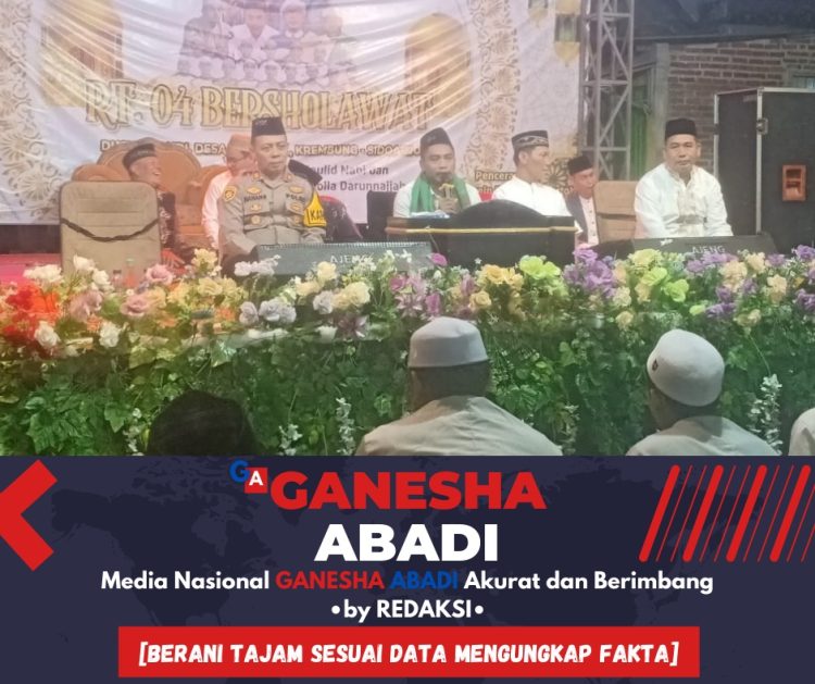 Kapolsek Krembung Ajak Warga Jadi Polisi Bagi Diri Sendiri