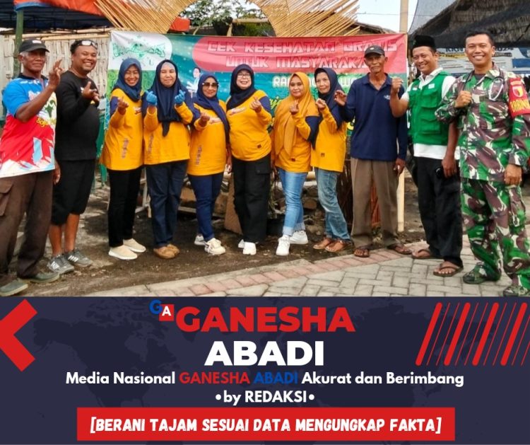 Babinsa 0825/01 Bantu Pemeriksaan Kesehatan Warga Banyuwangi